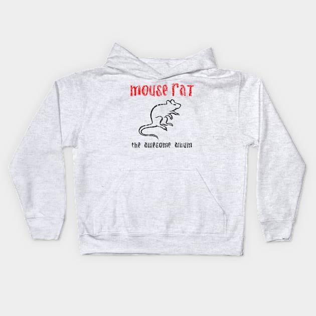 Mouse Rat (Variant) Kids Hoodie by huckblade